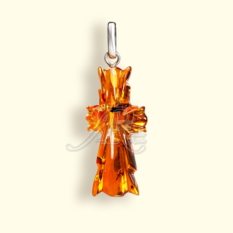 Крестик Янтарь